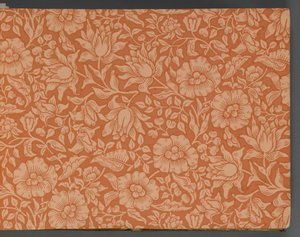 Tapetenmusterbuch, vor 1917 (Druck) von William and Company Morris