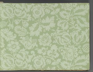 Tapetenmusterbuch, vor 1917 von William and Company Morris