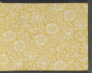 Tapetenmusterbuch, vor 1917 (Druck) von William and Company Morris