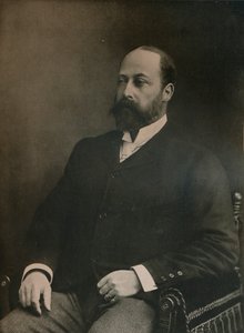 Ein privates Porträt von König Edward VII, ca. 1890-1911