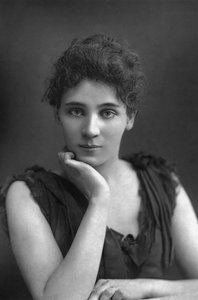 Elizabeth Robins 1862-1952, amerikanische Schauspielerin, Dramatikerin, Romanautorin und Suffragette, 1893