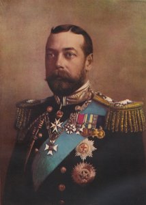 Seine Majestät König Georg V., 1917 von William and Daniel Downey