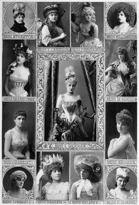 Führende Schauspielerinnen des 19. Jahrhunderts, 1890