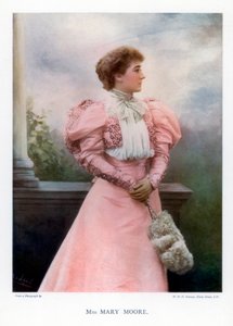 Mary Moore, englische Schauspielerin und Theaterleiterin, 1901 von William and Daniel Downey