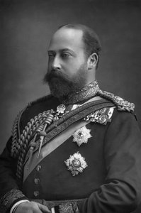 Prinz Edward von Wales, der zukünftige König Edward VII. von Großbritannien 1841-1910, 1890