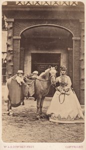Prinzessin Alexandra mit Prinz Albert Victor und Prinz George von William and Daniel Downey