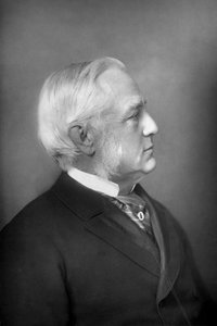 Professor Max Müller, deutscher Philologe und Orientalist, 1893