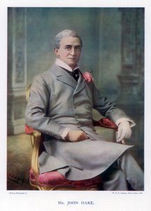 Sir John Hare, englischer Schauspieler und Manager des Garrick Theatre, 1901 von William and Daniel Downey