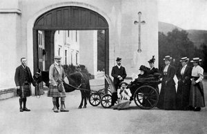 Der Besuch der Zaren in Balmoral, 1896 von William and Daniel Downey