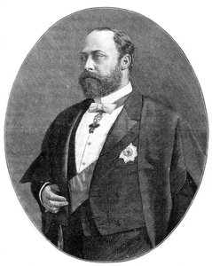 Der Prinz von Wales in seinen Roben als Bencher des Middle Temple, 1900 von William and Daniel Downey