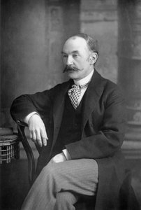 Thomas Hardy, englischer Schriftsteller und Dichter, um 1890 von William and Daniel Downey