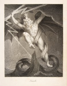 Tornado, veröffentlicht 1795 (Gravur) von William and Fuseli Henry Blake