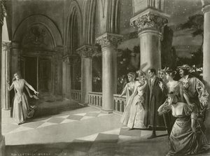 Lucia di Lammermoor, Akt III Szene vi (Gravur)