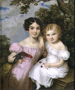 Maria und Fanny FitzHerbert von William the Elder Corden