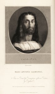 Porträt von Marcantonio Raimondi