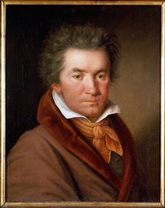 Porträt von Ludwig van Beethoven (1770 - 1827) - von Mahler, Gesellschaft der Musikfreunde in Wien von Willibrord Joseph Mahler or Maehler