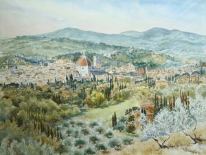 Von Villa Bellagio - klarer Morgen von Wilson Clive