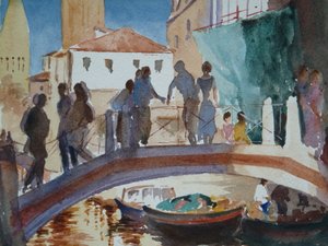 Ponte dei Pugni – letzter Sonnenstrahl von Wilson Clive