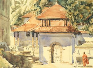 Tempel des Zahns, Seiteneingang von Wilson Clive
