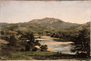 Studie für den Welch Mountain von West Compton, New Hampshire von Winckworth Allan Gay