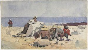 Ein Muschelessen von Winslow Homer