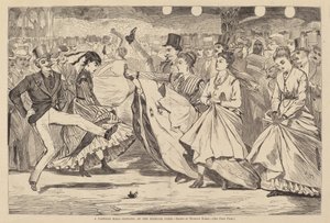 Ein Pariser Ball - Tanzen im Mabille, Paris von Winslow Homer