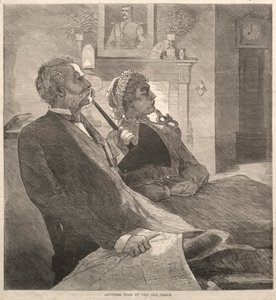 Ein weiteres Jahr bei der alten Uhr, 1870 von Winslow Homer