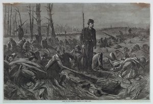 Armee des Potomac – Schlafend auf ihren Waffen von Winslow Homer