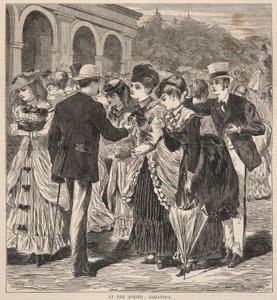 Am Frühling: Saratoga, aus Hearth and Home, 28. August 1869