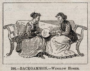 Backgammon von Winslow Homer