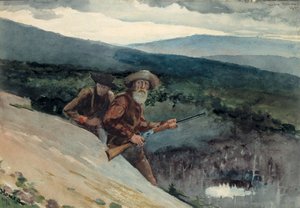 Bärenjagd, Prospect Rock von Winslow Homer