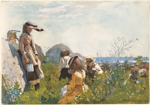 Beerenpflücker von Winslow Homer