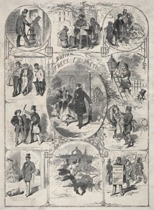 Straßencharaktere von Boston, 1859