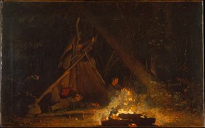 Lagerfeuer von Winslow Homer