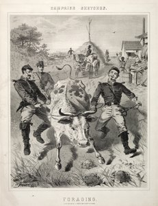Kampagnenskizzen: Nahrungssuche von Winslow Homer