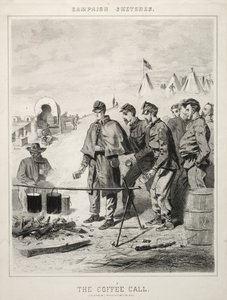 Kampagnenskizzen: Der Kaffeeruf, 1863