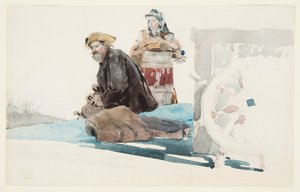 Deckpassagiere von Winslow Homer