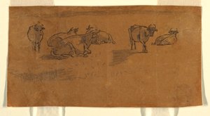 Kühe auf einer Weide, ca. 1872 von Winslow Homer