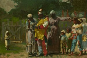 Ankleiden für den Karneval, 1877 von Winslow Homer