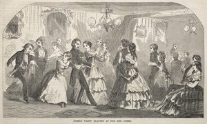 Familienfeier beim Fuchs-und-Gänse-Spiel von Winslow Homer