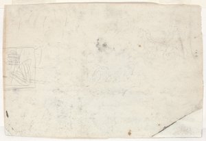 Figur zu Pferd und andere Studien [verso] von Winslow Homer