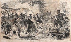 Viertes Juli-Szene, auf dem Boston Common, 1859 von Winslow Homer