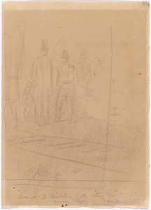 Grant und Lincoln in City Point, Virginia (recto)
