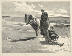 Hochwasser, aus Every Saturday: Ein illustriertes Journal für ausgewählte Lektüre, 6. August 1870 von Winslow Homer