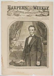 Hon. Abraham Lincoln, geboren in Kentucky, 12. Februar 1809 von Winslow Homer
