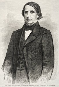 Hon. Elihu B. Washburne, Vorsitzender des Handelsausschusses von Illinois