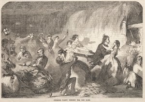 Schälparty, die die roten Ohren findet von Winslow Homer