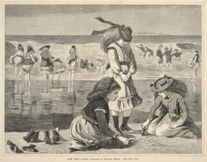Ebbe, aus Every Saturday, 6. August 1870 von Winslow Homer