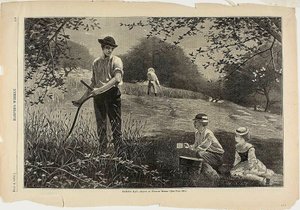 Heu machen von Winslow Homer