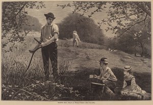 Heu machen von Winslow Homer